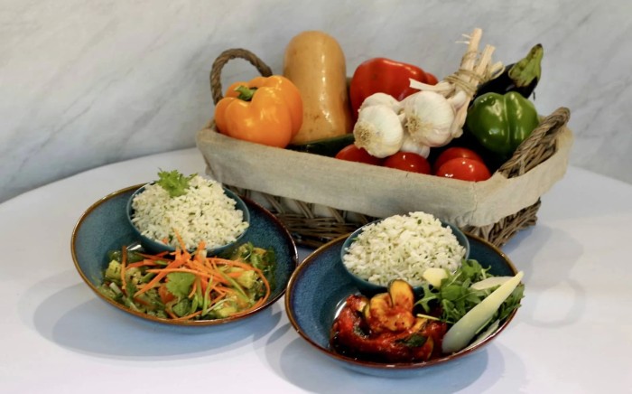 Green thai curry and ratatouille meals to go